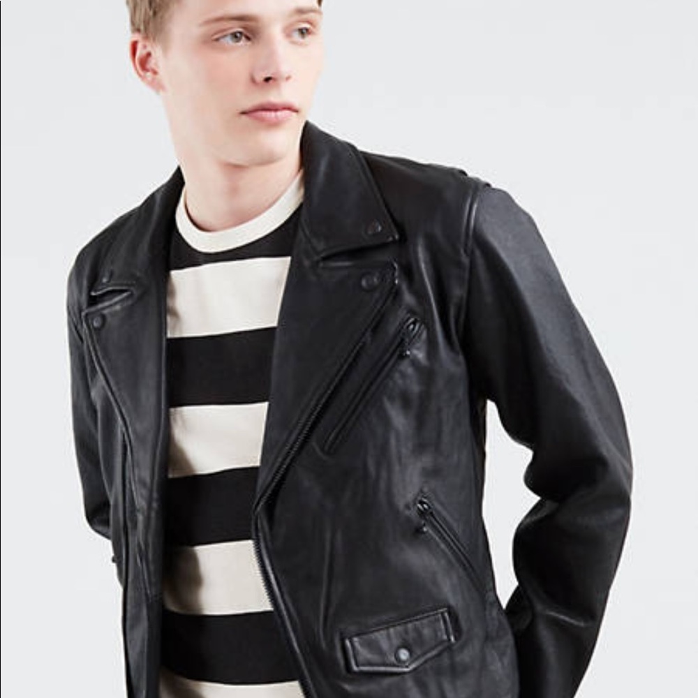 Levis Biker Leather Jacket